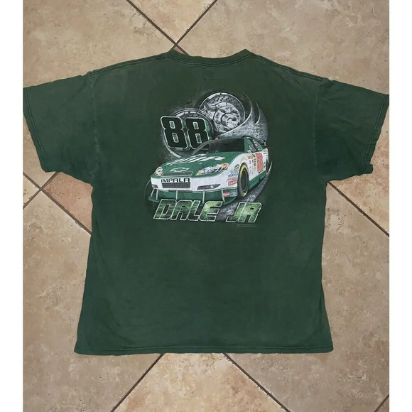 Vintage Dale Earnhardt Jr #88 Shirt Mtn Dew Amp Nascar Winners Circle Mens 2XL - Picture 1 of 4